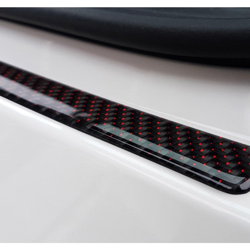 Lastskydd kolfiber/röd Audi A5 Sportback