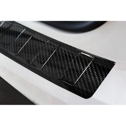 Black Carbon Fiber Rear Bumper Protector Audi Q2