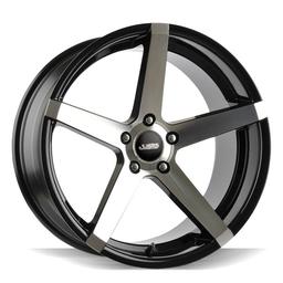 Complete wheel set of  ABS 355 Shadow Black