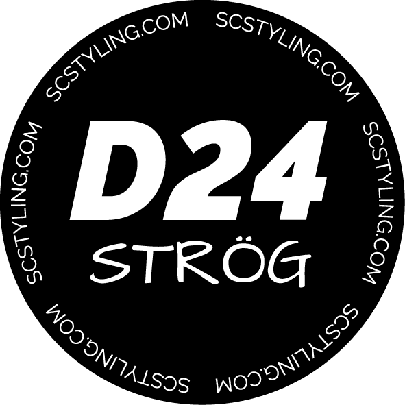 Rund dekal - D24 Strög