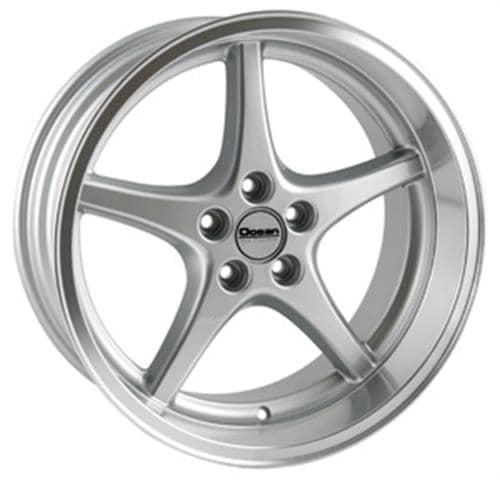 Complete Wheel Set Of Ocean MK18 Silver