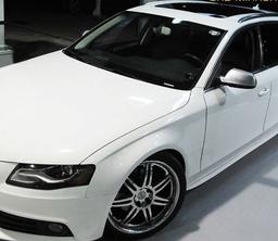 Audi Mirror covers Silver matt alu look