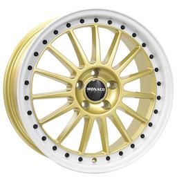 Complete Wheel set of Monaco Paddock Gold
