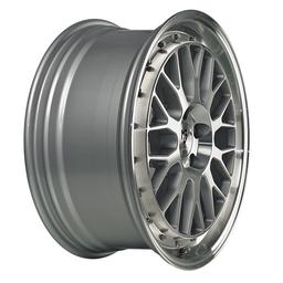 Complete wheel set of MB Design LV1 Silver