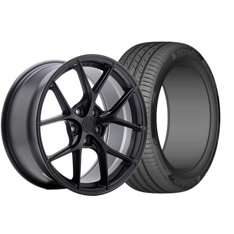 Complete wheel set of JR SL01 Black