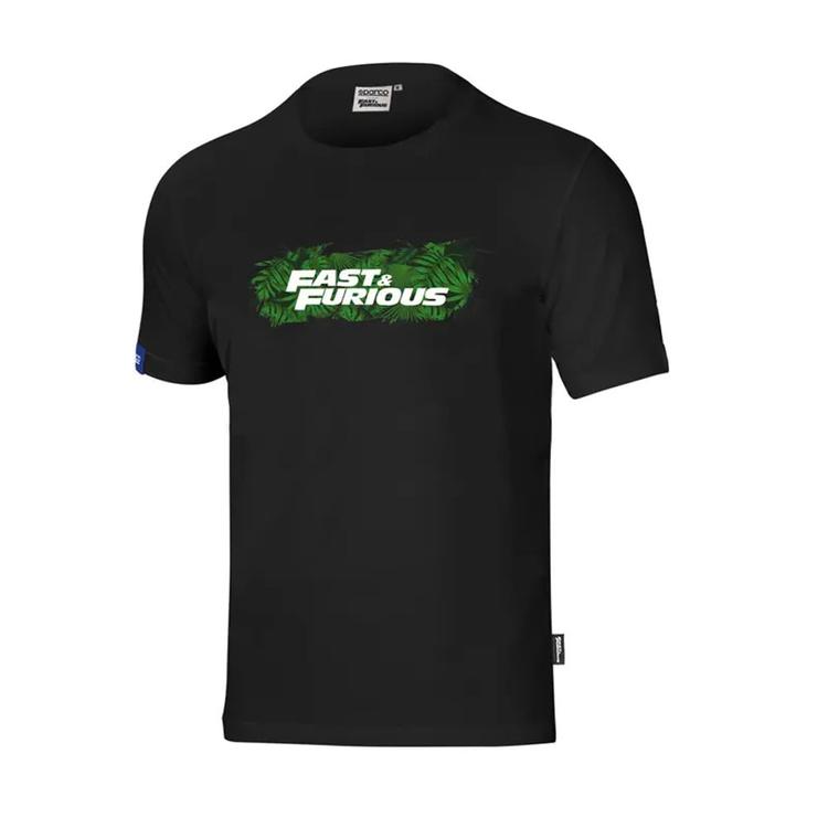 Black/Green Sparco T-Shirt Fast & Furious