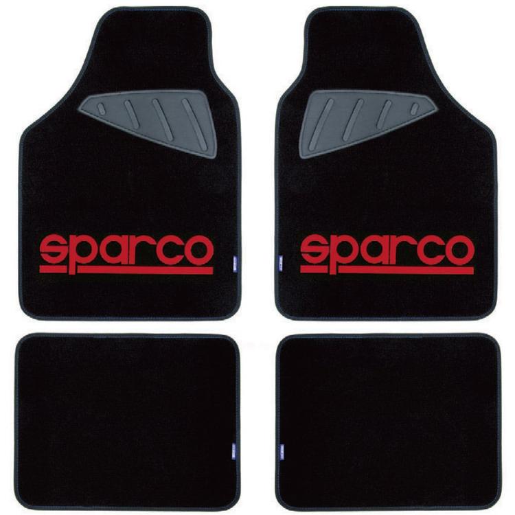 Sparco Floor mats Black/Blue