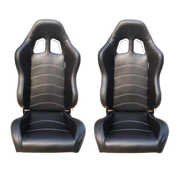 Sports car seat chair Carbon fibre look