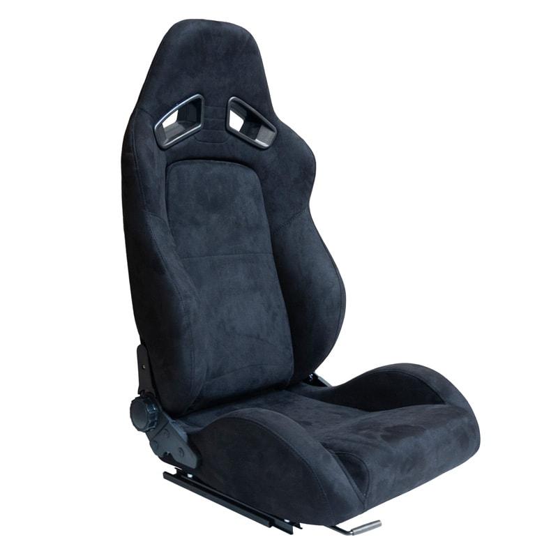 Sports car seat chair Type LH Black