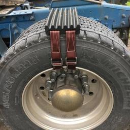TracGrabber tire traction straps for Heavy Trucks
