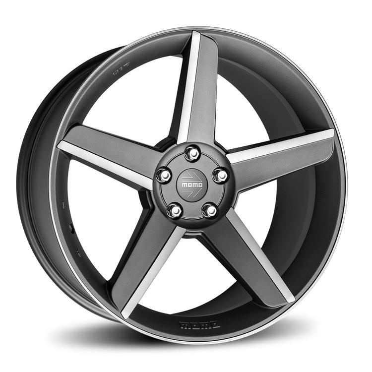 MOMO Stealth Anthracite Grey Wheel Package