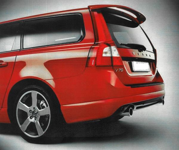 Roof Spoiler Wing Original Look that fits Volvo V70
